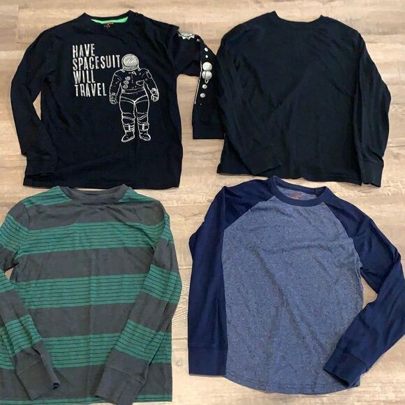 Boy long sleeve bundle 4 - Picture 1 of 9